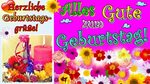 Alles Gute zum Geburtstag, Geburtstagslied, herzliche Geburt